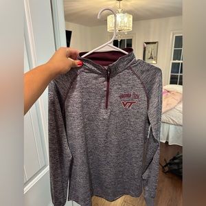 virginia tech quart zip